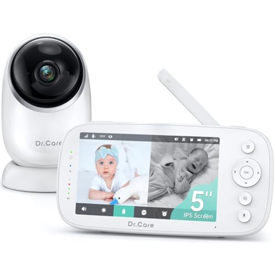 Dr.Care NovaView Video Baby Mo - Baby Monitor Split Screen ulasan dan harga