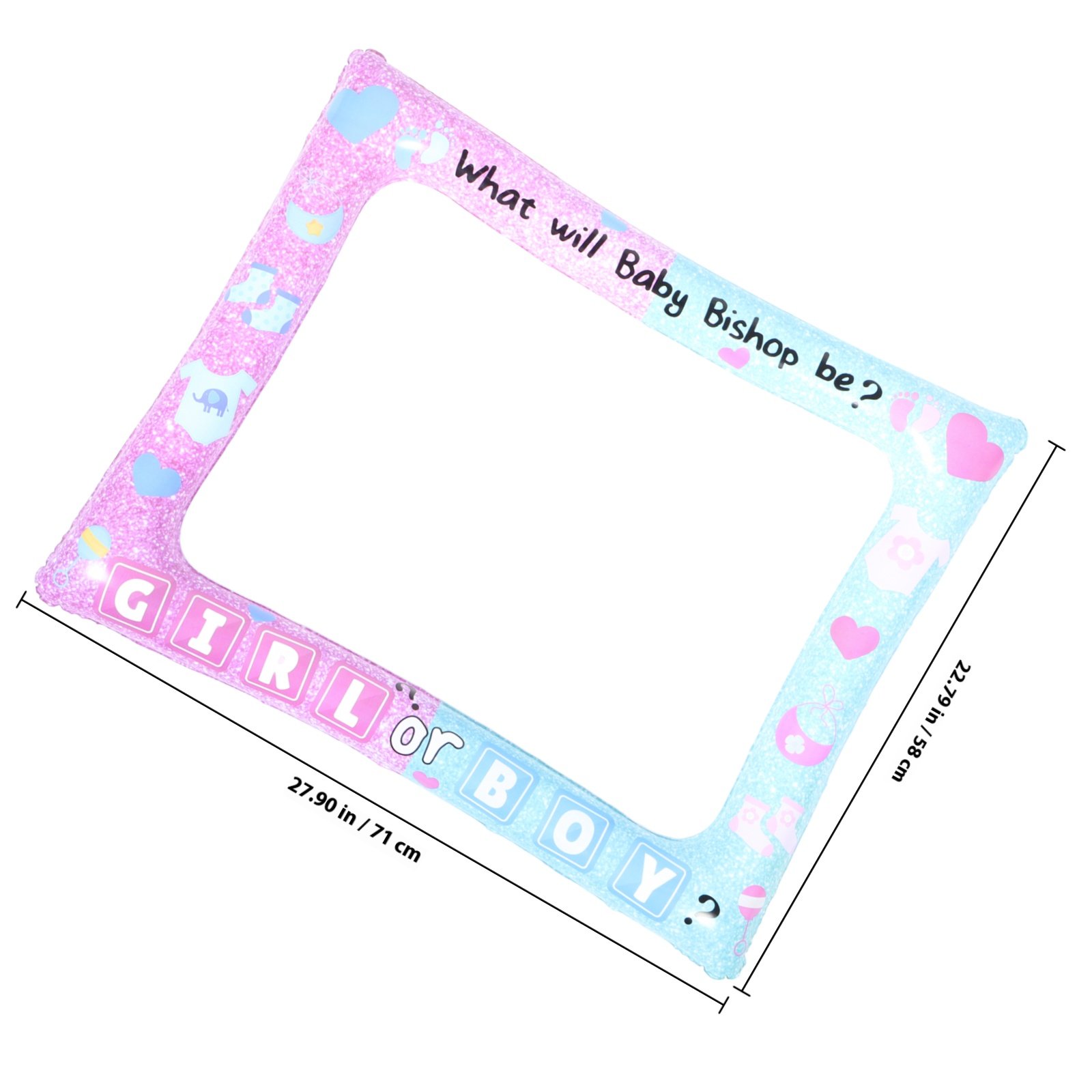 Inflatable Photo Booth Frame B - Photo Frame Baby ulasan dan harga