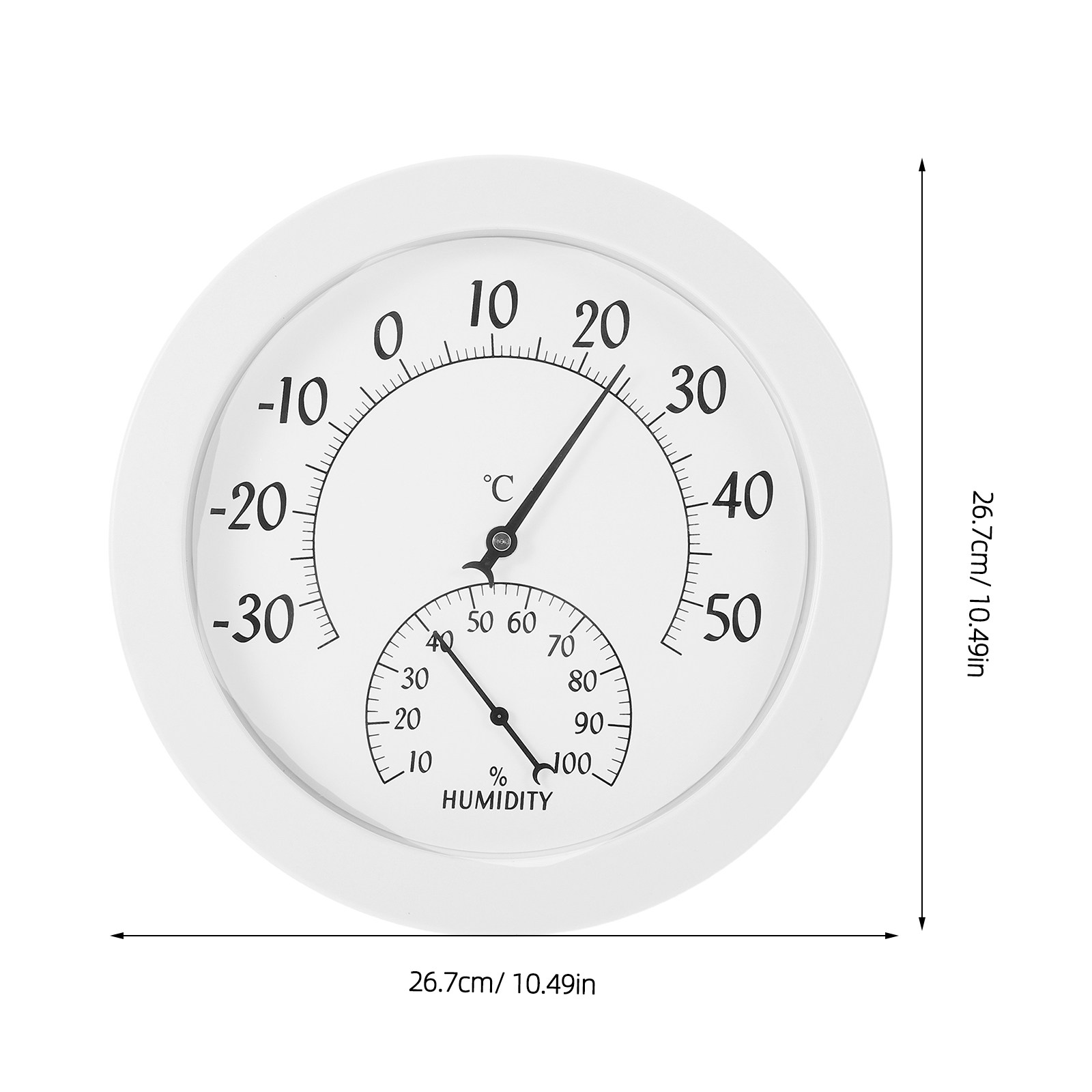 Wall Mounted Analog Hygrotherm - Baby Nursery Temperature ulasan dan harga