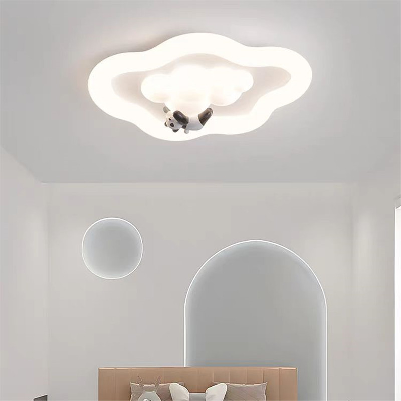 Cute white Cloud ceiling Light - Baby Nursery Ceiling Light ulasan dan harga