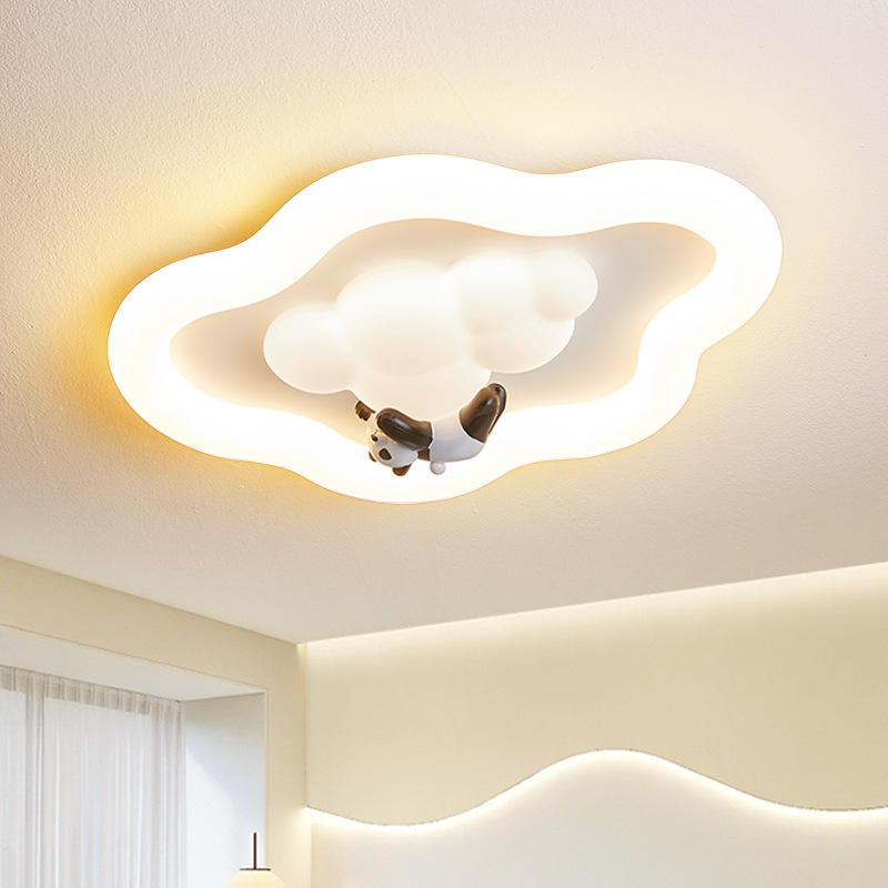 Cute white Cloud ceiling Light - Baby Nursery Ceiling Light ulasan dan harga