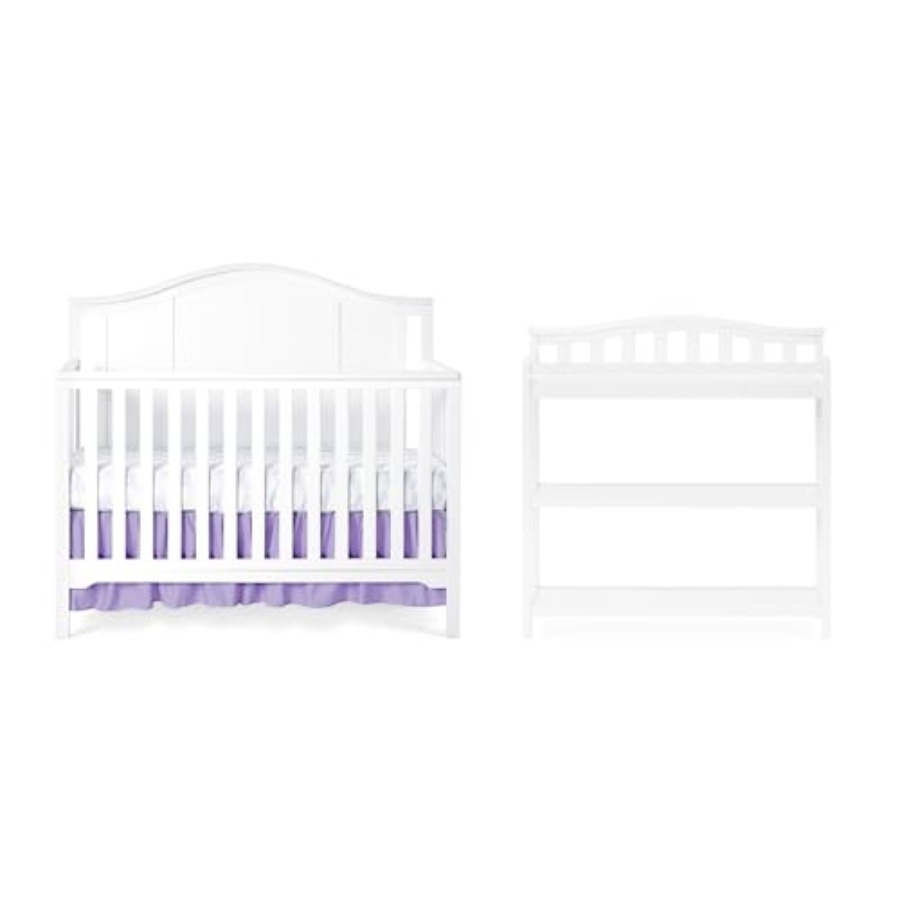 Hampton Arch Top Crib and Chan - Convertible Crib Set ulasan dan harga