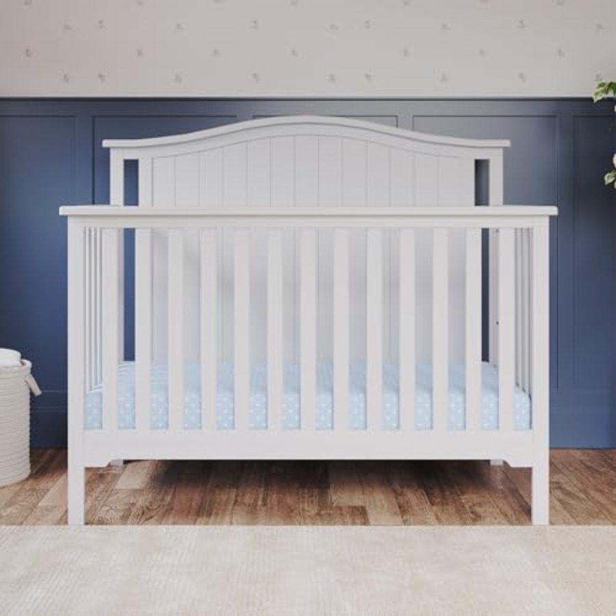 Hampton Arch Top Crib and Chan - Convertible Crib Set ulasan dan harga