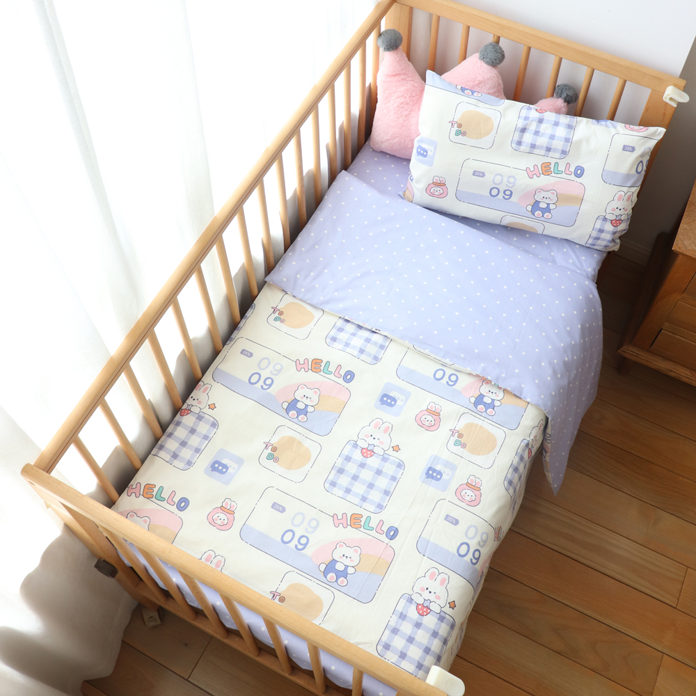 3 Pcs Baby Crib Bedding Set Co - Baby Nursery Sale ulasan dan harga