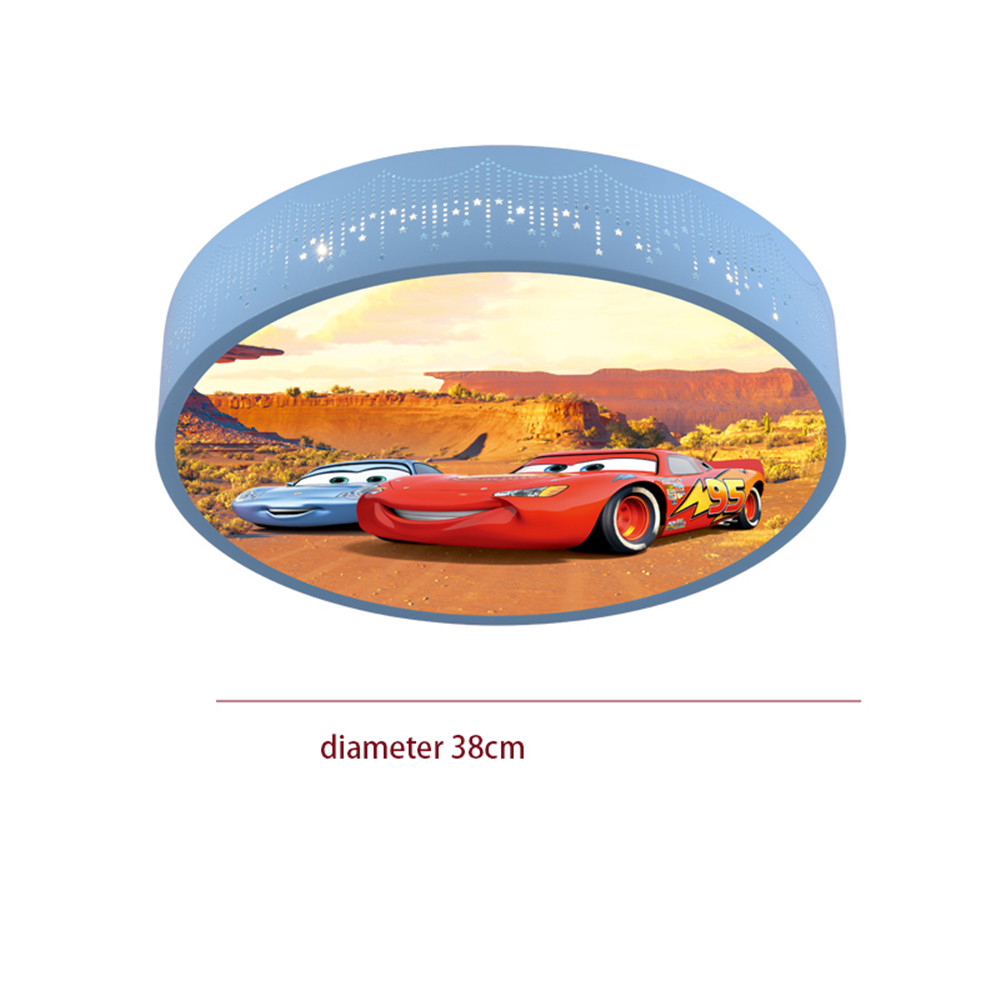 Cartoon Car Round Led Ceiling  - Baby Nursery Ceiling Light ulasan dan harga