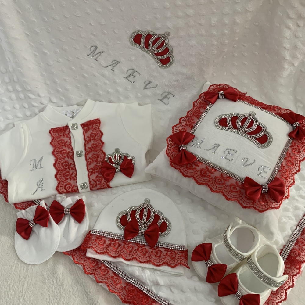 5pcs Baby Girl Outfits Set Wel - Convertible Crib Set ulasan dan harga