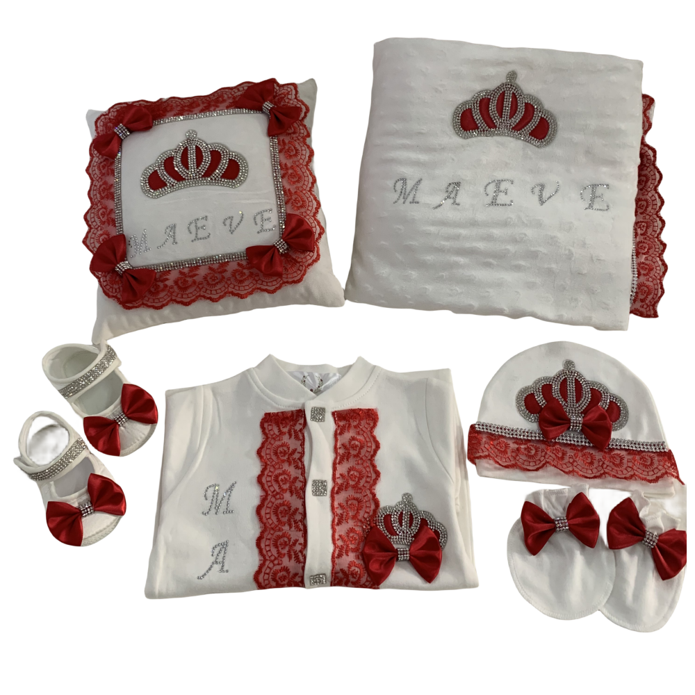 5pcs Baby Girl Outfits Set Wel - Convertible Crib Set ulasan dan harga