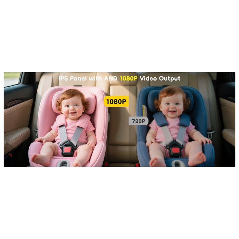 Strict For Carseat Compatible  - Baby Monitor Split Screen ulasan dan harga