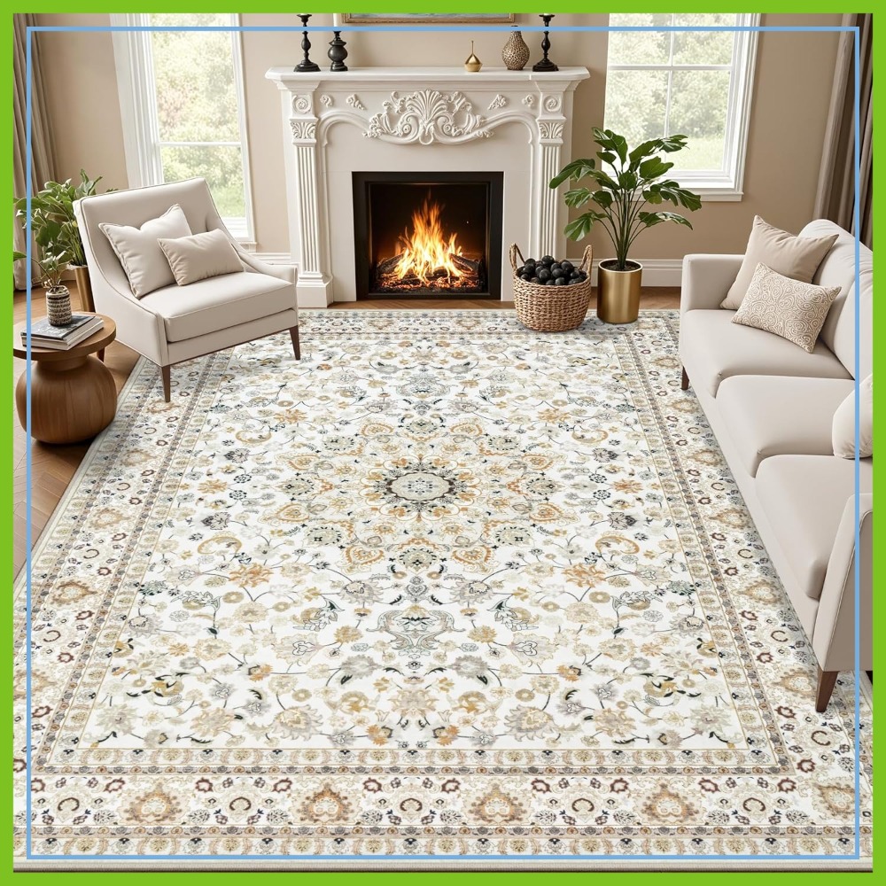 6x9 Area Rugs: Washable Vintag - Soft Rug Nursery ulasan dan harga