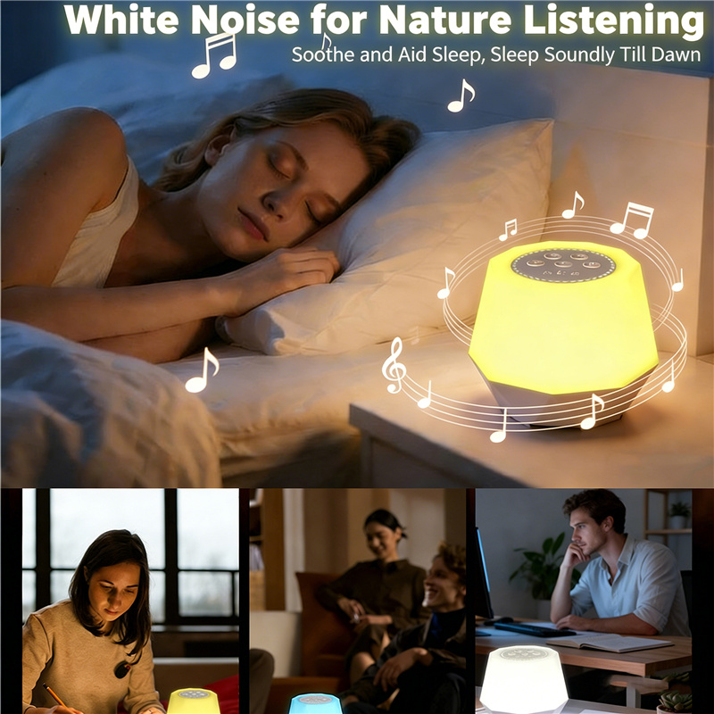 White Noise Machine with Night - Baby Nursery Colors ulasan dan harga