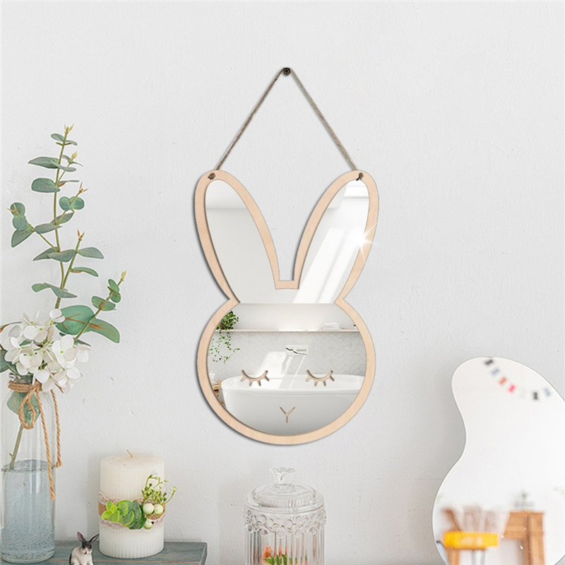 Creative Home Decoration Wall  - Baby Nursery Mirror ulasan dan harga