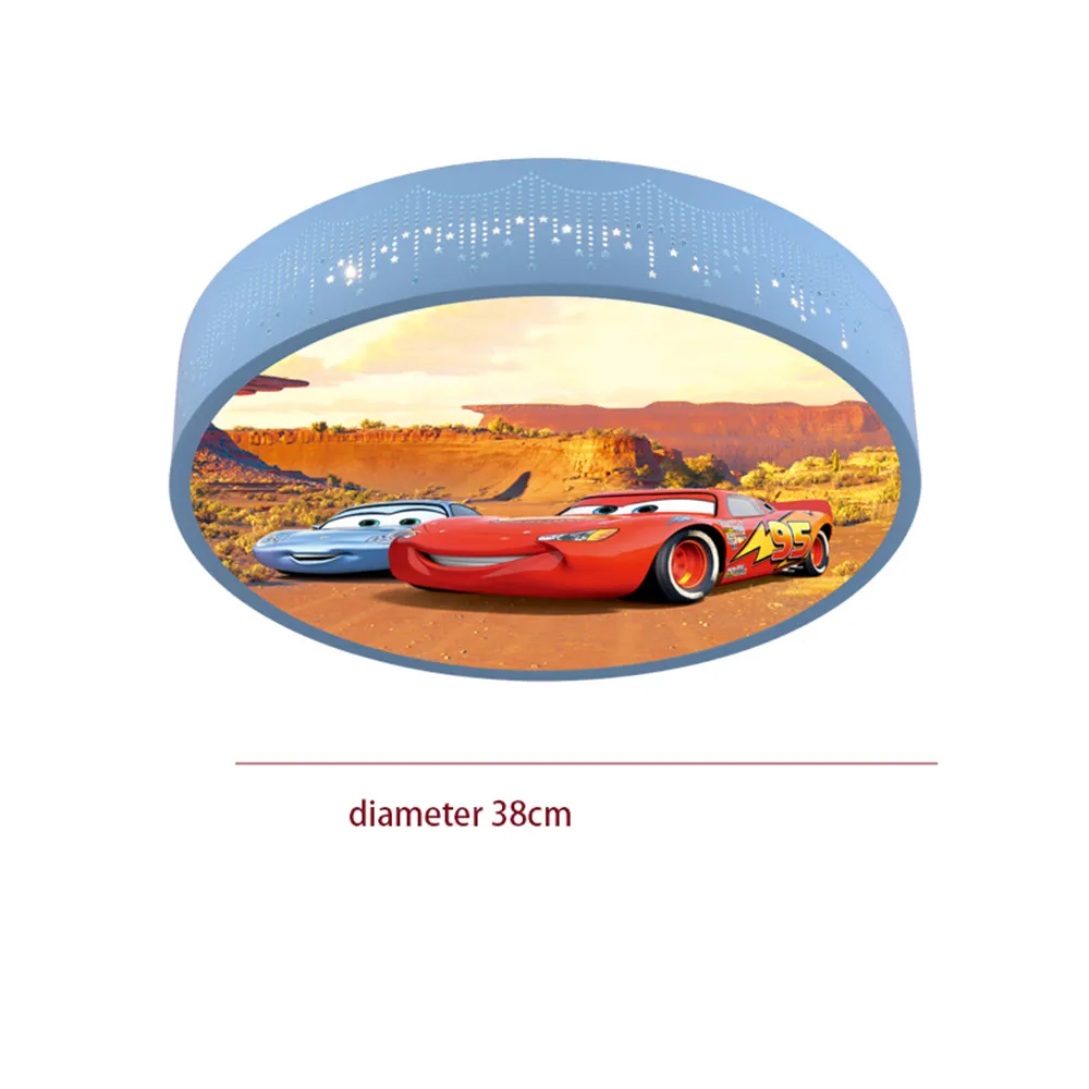 2025 Cartoon Car Round Led Cei - Baby Nursery Ceiling Light ulasan dan harga
