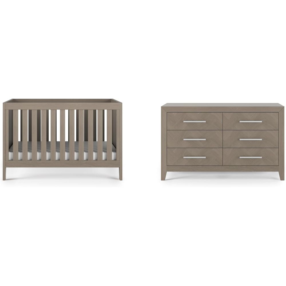 2-Piece Nursery Set: 3-in-1 Co - Convertible Crib Set ulasan dan harga